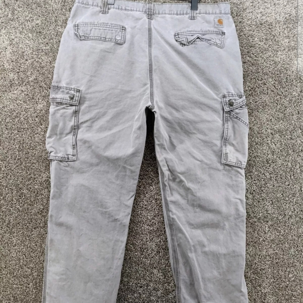 Men's Gray Cargo Pants